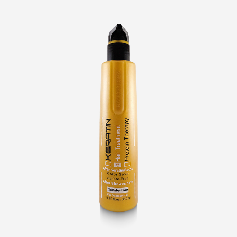 ماسک مو بیرون حمام نانو گلوبال طلایی (Keratin Protein Therapy)