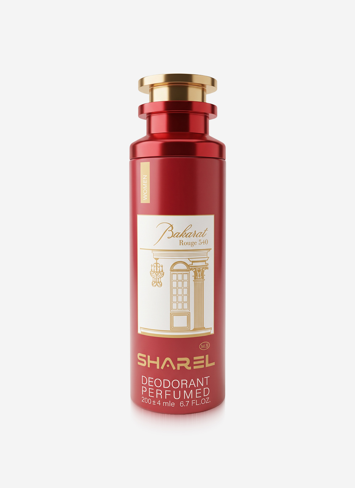 اسپری خوشبوکننده بدن زنانه شارل مدل Baccarat Rouge 540 حجم ۲۰۰ میلی‌لیتر